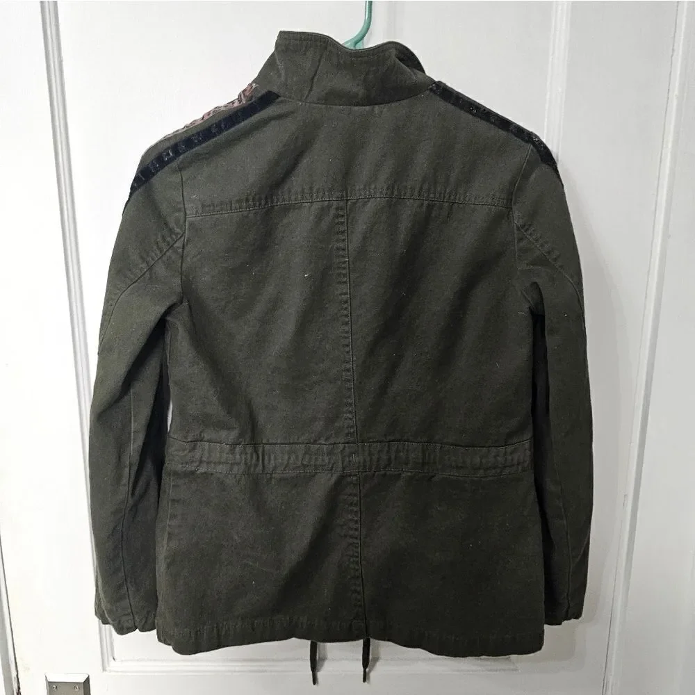 Altar'd state draw string utility jacket, sz small. Excellent condition